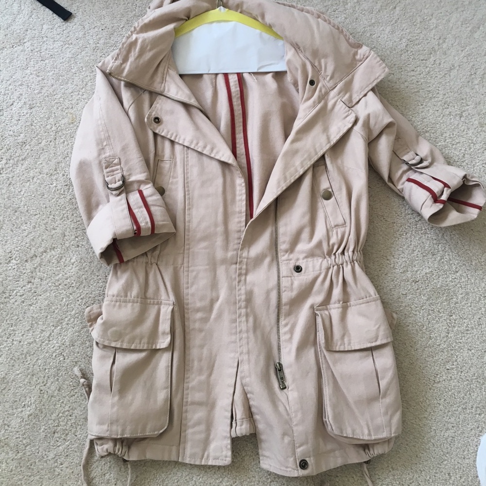 NEW Tan Willow & Clay utility jacket, XS - Picture 5 of 9
